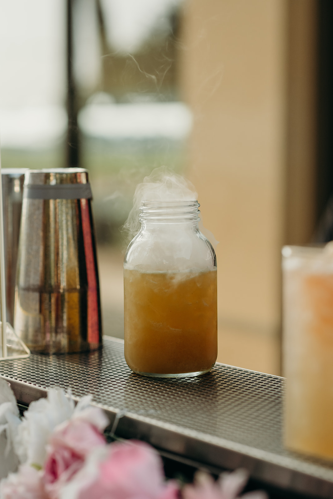 Cocktail sur le bar de South Mixology Event